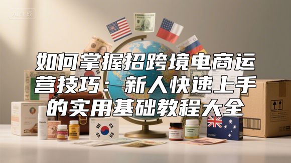 如何掌握招跨境电商运营技巧：新人快速上手的实用基础教程大全