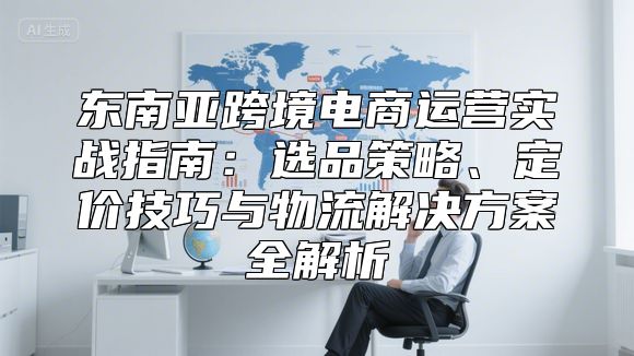 东南亚跨境电商运营实战指南：选品策略、定价技巧与物流解决方案全解析
