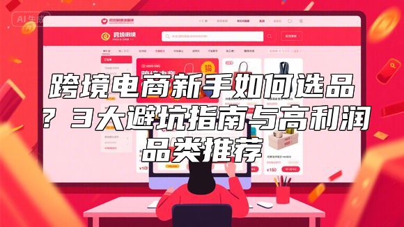 跨境电商新手如何选品？3大避坑指南与高利润品类推荐