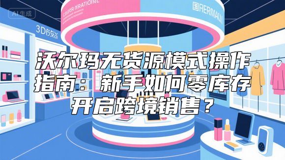 沃尔玛无货源模式操作指南：新手如何零库存开启跨境销售？