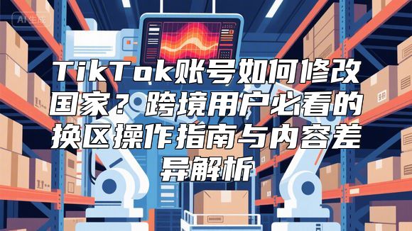 TikTok账号如何修改国家？跨境用户必看的换区操作指南与内容差异解析