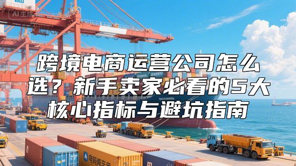 跨境电商运营公司怎么选？新手卖家必看的5大核心指标与避坑指南