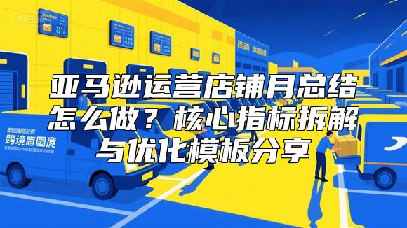 亚马逊运营店铺月总结怎么做？核心指标拆解与优化模板分享