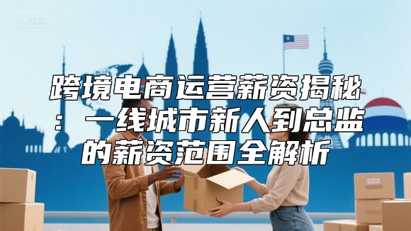 跨境电商运营薪资揭秘：一线城市新人到总监的薪资范围全解析