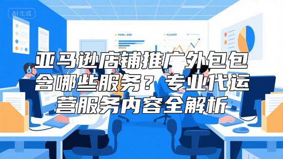 亚马逊店铺推广外包包含哪些服务？专业代运营服务内容全解析