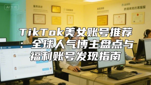 TikTok美女账号推荐：全球人气博主盘点与福利账号发现指南