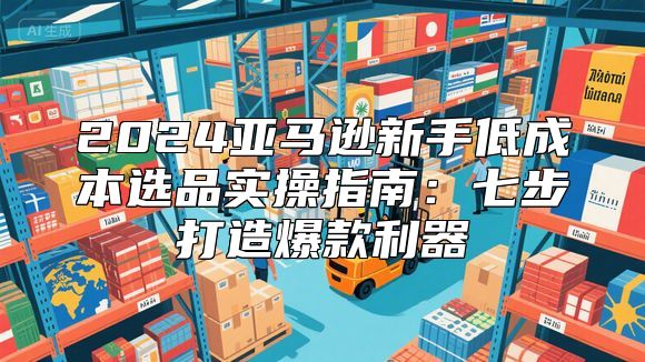 2024亚马逊新手低成本选品实操指南：七步打造爆款利器