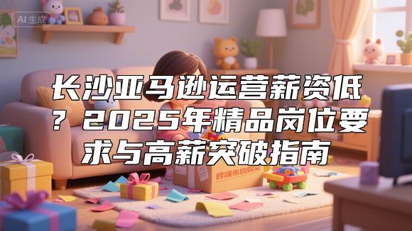 长沙亚马逊运营薪资低？2025年精品岗位要求与高薪突破指南