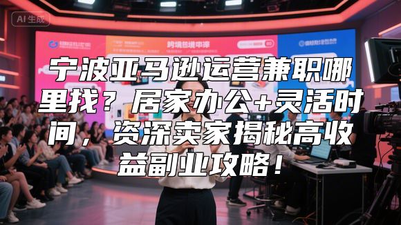 宁波亚马逊运营兼职哪里找？居家办公+灵活时间，资深卖家揭秘高收益副业攻略！