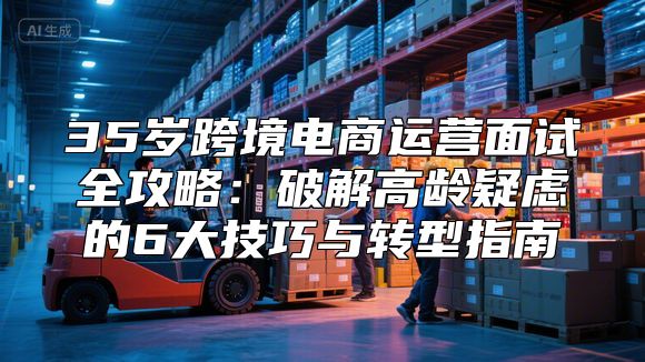 35岁跨境电商运营面试全攻略：破解高龄疑虑的6大技巧与转型指南