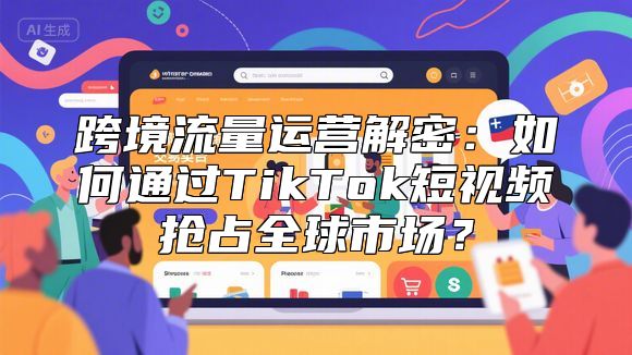 跨境流量运营解密：如何通过TikTok短视频抢占全球市场？