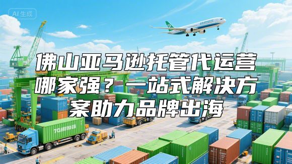 佛山亚马逊托管代运营哪家强？一站式解决方案助力品牌出海