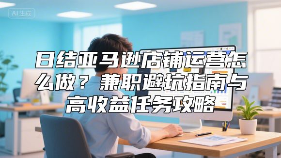 日结亚马逊店铺运营怎么做？兼职避坑指南与高收益任务攻略