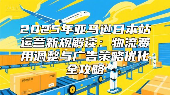 2025年亚马逊日本站运营新规解读：物流费用调整与广告策略优化全攻略