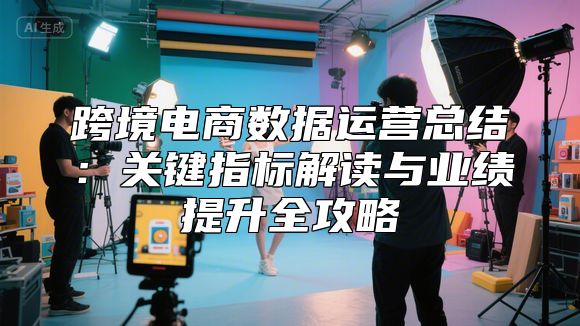 跨境电商数据运营总结：关键指标解读与业绩提升全攻略