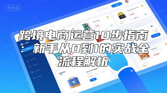 跨境电商运营10步指南：新手从0到1的实战全流程解析