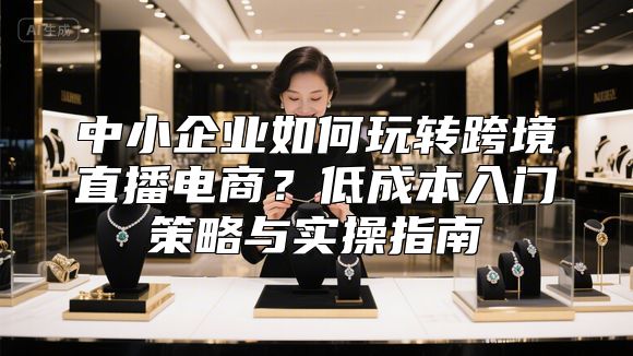 中小企业如何玩转跨境直播电商？低成本入门策略与实操指南