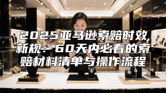 2025亚马逊索赔时效新规：60天内必看的索赔材料清单与操作流程