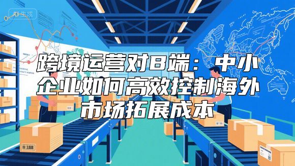 跨境运营对B端：中小企业如何高效控制海外市场拓展成本
