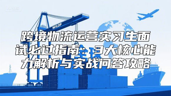 跨境物流运营实习生面试必过指南：3大核心能力解析与实战问答攻略