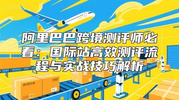 阿里巴巴跨境测评师必看：国际站高效测评流程与实战技巧解析