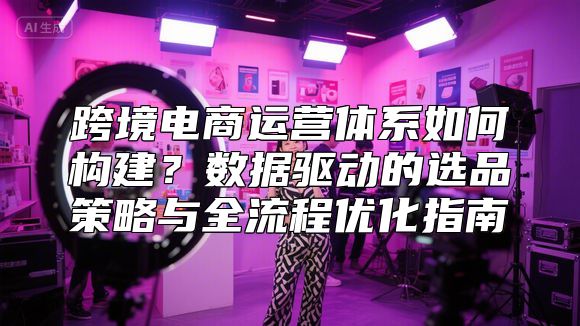 跨境电商运营体系如何构建？数据驱动的选品策略与全流程优化指南