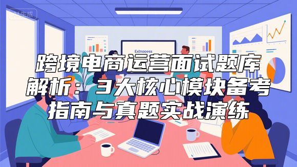 跨境电商运营面试题库解析：3大核心模块备考指南与真题实战演练