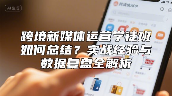 跨境新媒体运营学徒班如何总结？实战经验与数据复盘全解析
