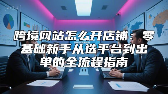 跨境网站怎么开店铺：零基础新手从选平台到出单的全流程指南