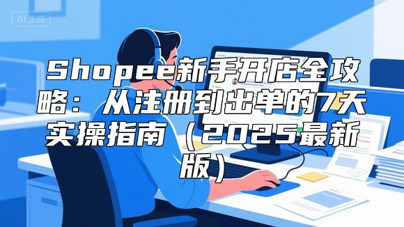 Shopee新手开店全攻略：从注册到出单的7天实操指南（2025最新版）
