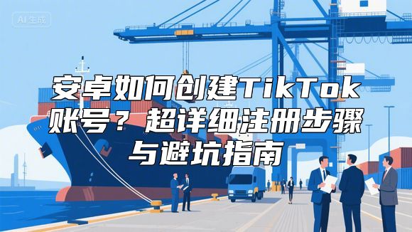 安卓如何创建TikTok账号？超详细注册步骤与避坑指南