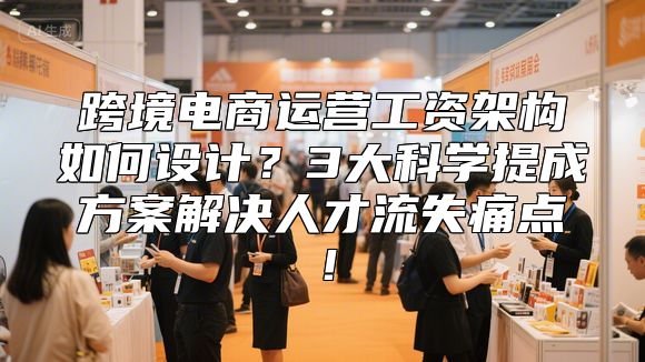 跨境电商运营工资架构如何设计？3大科学提成方案解决人才流失痛点！