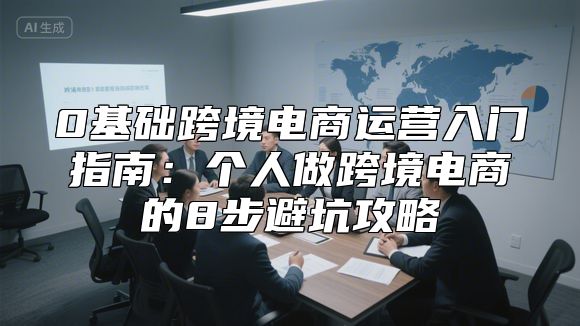 0基础跨境电商运营入门指南：个人做跨境电商的8步避坑攻略