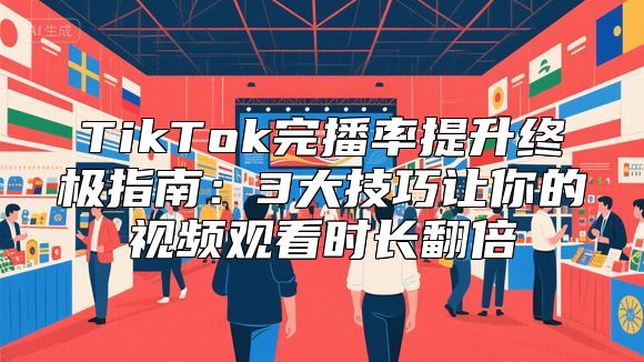 TikTok完播率提升终极指南：3大技巧让你的视频观看时长翻倍