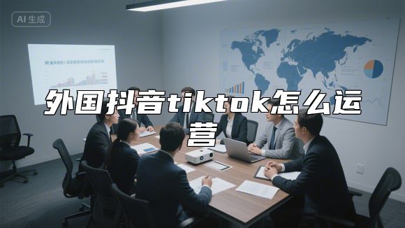 外国抖音tiktok怎么运营