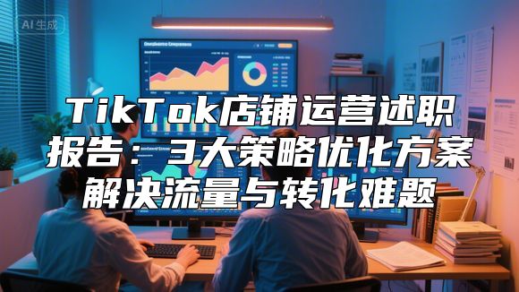 TikTok店铺运营述职报告：3大策略优化方案解决流量与转化难题