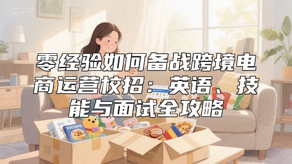 零经验如何备战跨境电商运营校招：英语、技能与面试全攻略