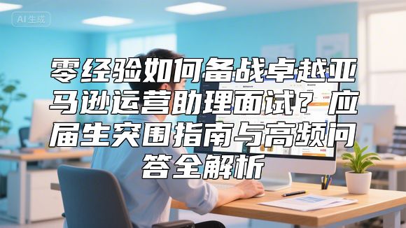 零经验如何备战卓越亚马逊运营助理面试？应届生突围指南与高频问答全解析
