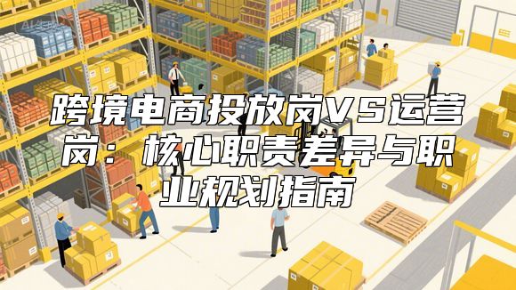 跨境电商投放岗VS运营岗：核心职责差异与职业规划指南