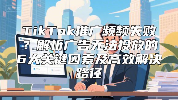 TikTok推广频频失败？解析广告无法投放的6大关键因素及高效解决路径
