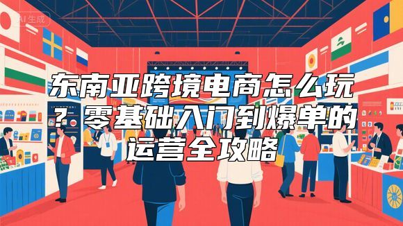 东南亚跨境电商怎么玩？零基础入门到爆单的运营全攻略