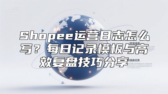 Shopee运营日志怎么写？每日记录模板与高效复盘技巧分享