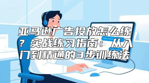 亚马逊广告投放怎么练？实战练习指南：从入门到精通的3步训练法