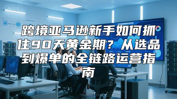 跨境亚马逊新手如何抓住90天黄金期？从选品到爆单的全链路运营指南