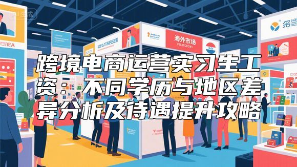 跨境电商运营实习生工资：不同学历与地区差异分析及待遇提升攻略