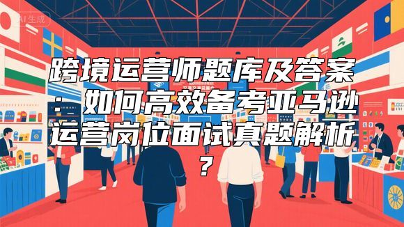 跨境运营师题库及答案：如何高效备考亚马逊运营岗位面试真题解析？