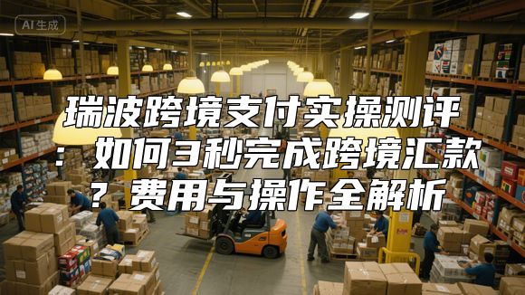 瑞波跨境支付实操测评：如何3秒完成跨境汇款？费用与操作全解析