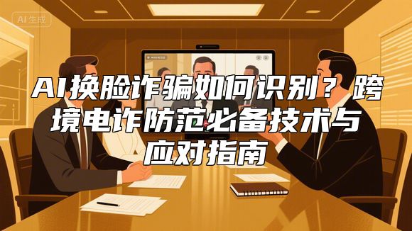 AI换脸诈骗如何识别？跨境电诈防范必备技术与应对指南