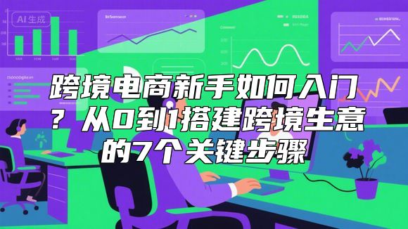 跨境电商新手如何入门？从0到1搭建跨境生意的7个关键步骤