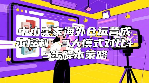中小卖家海外仓运营成本控制：3大模式对比+5步降本策略